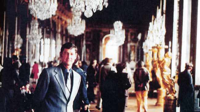 Niël Barnard in the Hall of Mirrors at Versailles outside Paris, France, shortly after his appointment as head of the National Intelligence Service. He was on an overseas tour to meet some of his peers.
