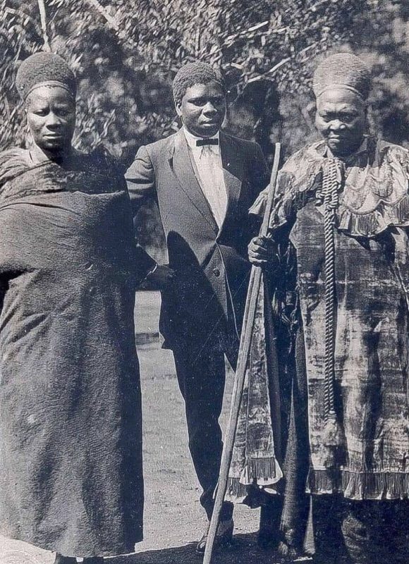 Queen Labotsibeni Gwamile Mdluli featured on the right. Unknown