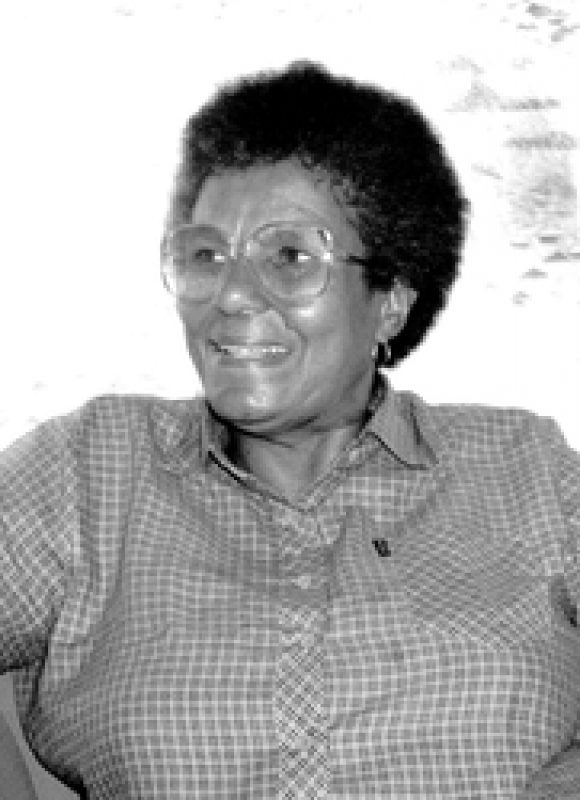 Ruth Mompati around 1987. Unknown / Diana Russell