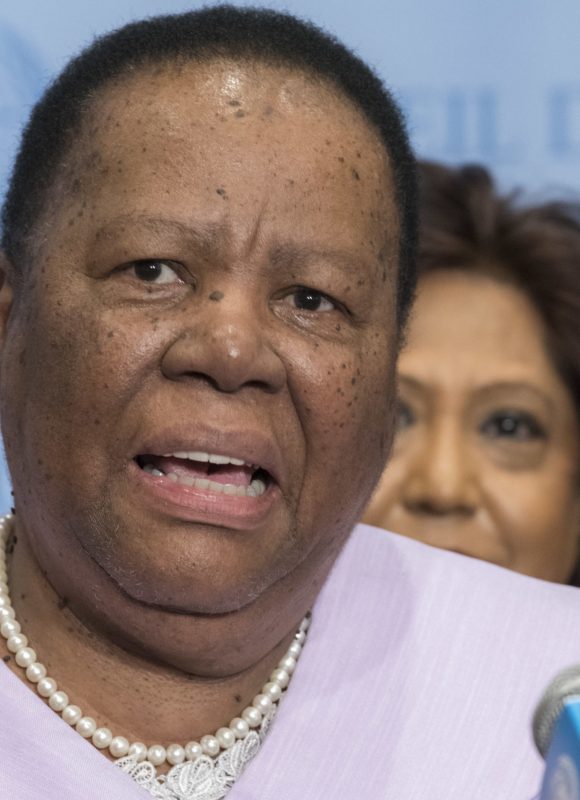 Naledi Pandor. UN Photo/Mark Garten