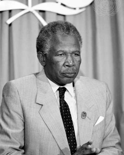 Clarence M. Makwetu, President of the Pan Africanist Congress of Azania (PAC).